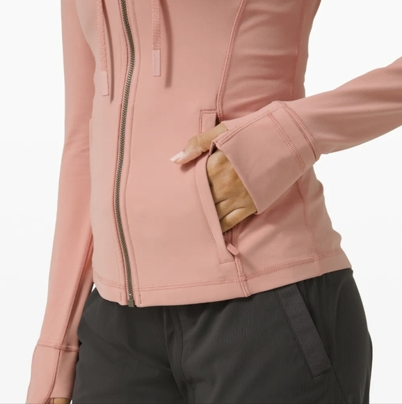 Lululemon Hooded Define Jacket Nulu Pink Pastel Size 6 - Picture 3 of 10